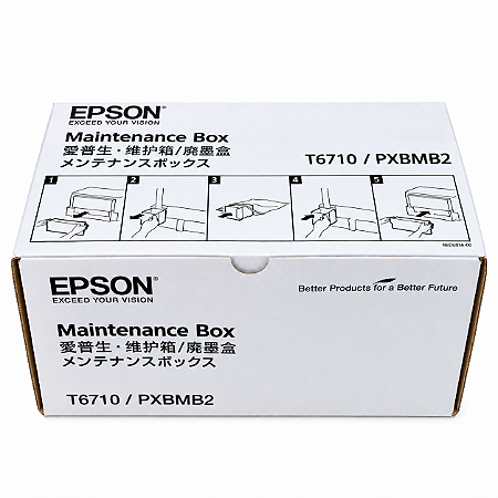 Caixa Original C13T671000 T6710 PXBMB2 Epson Para WF5690 5690 WF5190 5190 WF-R5690 R5690 5690