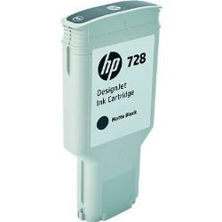 HP 728 300ml Preto Fosco Cartucho Original F9J68A Para T730 T830