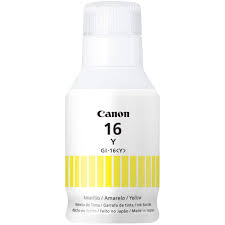 Canon GI16Y Refil Tinta Amarelo Original 132ml Para GX6010 GX7010