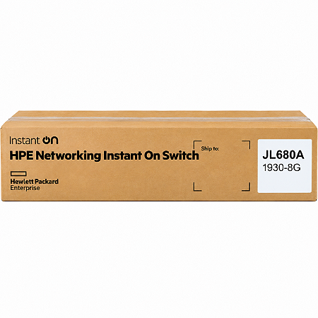 Switch JL680A HPE 1930-8G Gerenciável 8Portas