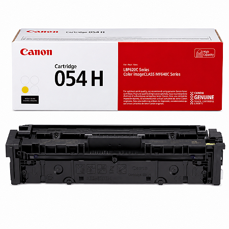 054H Toner Canon Original Amarelo 2.300Páginas