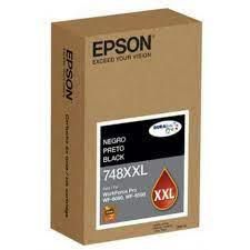 T748XX T748XXL120 Cartucho Original Preto Epson 10.000Páginas 202ml Para WF6090 WF6590