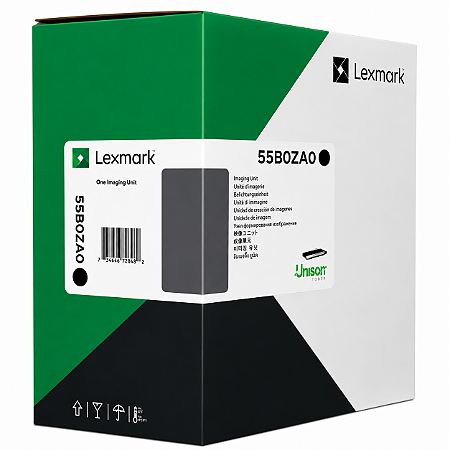 Cilindro Original 55B0ZA0 Lexmark Preto 40.000Páginas Para B3340 B3442 MB3442 MS331 MS431 MX331 MX431 MX432