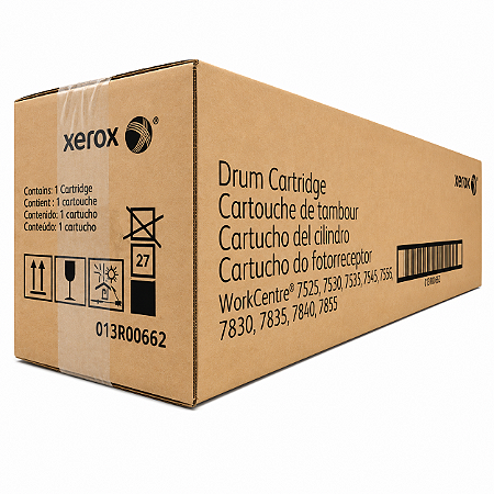 013R00662 Cilindro Xerox Original Para Uma Cor 125.000Páginas Para C8030 C8045 C8070 7530 7545 7830 7835 7845 7855 7970 C8035 C8055 7525 7535 7556 7830I 7835I 7845I 7855I 7970I