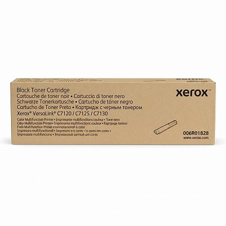 Toner Original 006R01828 Xerox Preto 31.300Páginas Para C7120 C7130 C7125