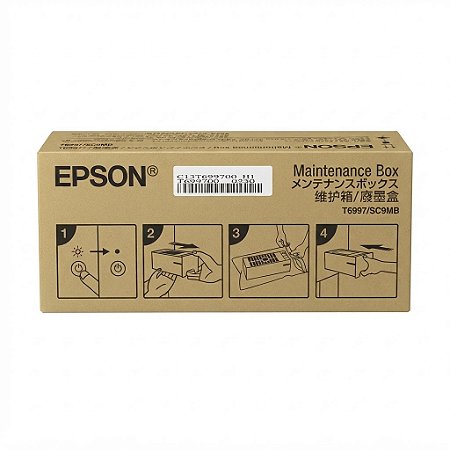 Caixa Original C13T699700 T6997 SC9MB Epson Para T3400 T3470 T5470 T5470M T5475 P6000 P6080 P7000 P7570 P8000 P9000 P9570 T699700