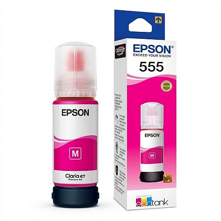 Tinta Original T555 T555320 Epson Magenta 6.200Páginas Para L8160 L8180 8160 8180