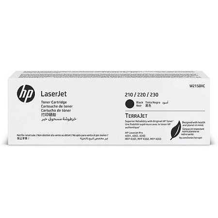 Toner Original W2150X HP 230X Preto 7.500Páginas Para 4203DW 4303FDW