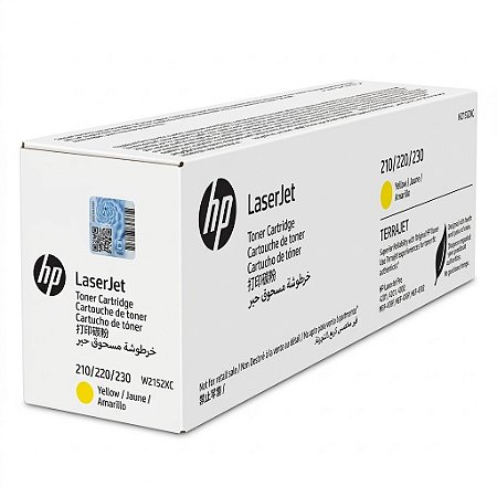 Toner Original W2152X HP 230X Amarelo 5.500Páginas Para 4203DW 4303FDW