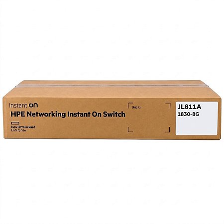 Switch JL811A HPE 1830-8G Gerenciável 8Portas