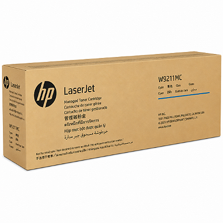 Toner Original W9211MC HP Ciano 28.000Páginas Para E78325Z E78330Z E78325DN E78330DN