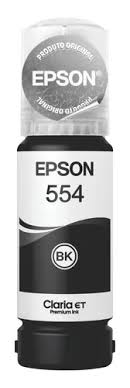 Epson T554 Tinta Original T554120-AL Preto 6.700Páginas