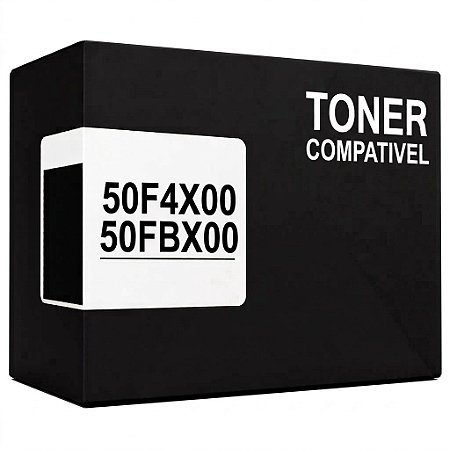 Compativel 50F4X00 60F4H00 Toner 50FBX00 60FBH00 Preto 10.000Páginas Para Lexmark MS410 MS415 MS510 MS610 MX310 MX410 MX510 MX511 MX610 MX611 MX511 MX611