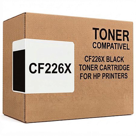 Compatível CF226X 26X Toner Preto 9.000Paginas Para M426FDW M426DW M426FDN M402DNE M402DN M402N M402D