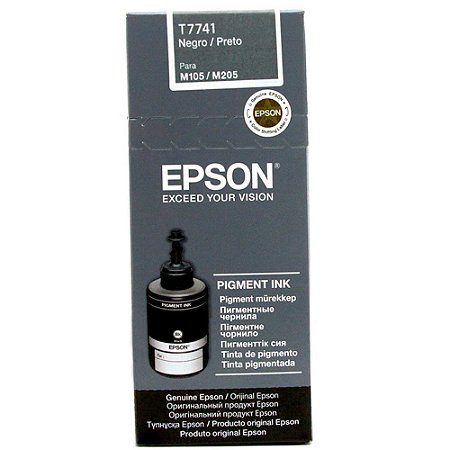 T774120-AL Garrafa de Tinta Original Epson T774 Preto 6.000Paginas Para L1455 M205