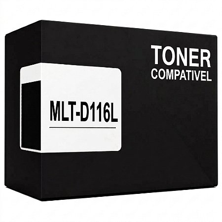 Compativel MLT-D116L Toner Preto 3.000Paginas Para M2835 M2625 M2675 M2825 M2885 M2875