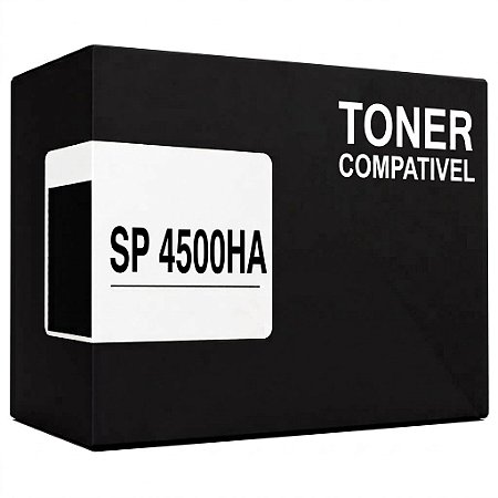Compativel 407316 Toner Ricoh SP4500HA Preto 12.000Paginas