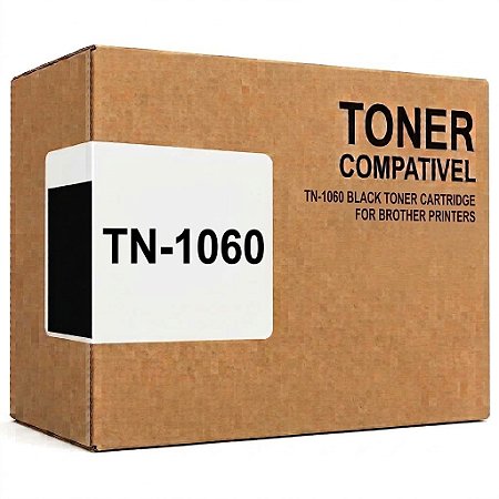 Compativel TN1060 Toner Preto 1.000Páginas Para Brother 1112 1202 1212W 1602 1512 1617NW
