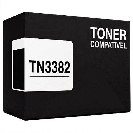 Compativel Toner TN3382 TN720 TN750 Preto 8.000Páginas Para Brother 8112DN 5452DN 5472DW 8152DN 8512DN