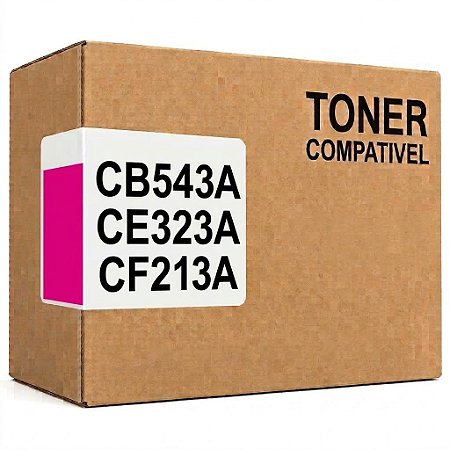 Compativel CB543A CE323A CF213A Toner Magenta 1.800Páginas