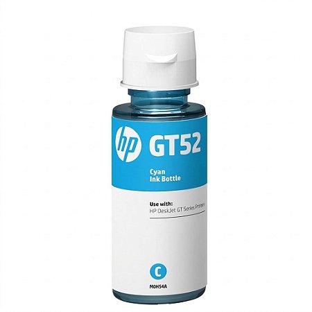 Tinta Original GT52 70ml HP Ciano 8.000Páginas