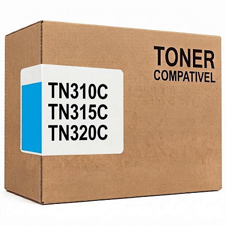 Compativel TN310C TN315C TN320C Toner Ciano 3.500Páginas