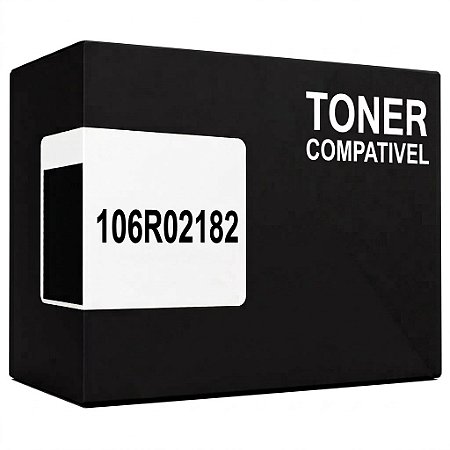 Compativel 106R02182 Toner Xerox Preto 2.300Páginas