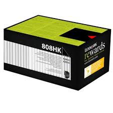 80C8HK0 Toner Original Lexmark Preto 808HK 4.000Páginas Para CX410 CX-410DE CX410DE CX510 CX510DHE CX-510DHE