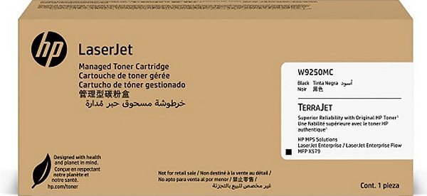 HP W9250MC Toner Original Preto 25.000Páginas Para X57945DN X57945Z