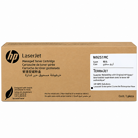 Toner Original HP W9251MC Ciano 18.000Páginas Para X57945DN X57945Z