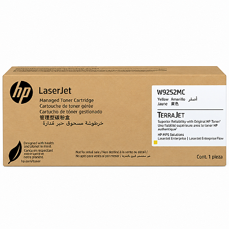 Toner Original HP W9252MC Amarelo 18.000Páginas Para X57945DN X57945Z