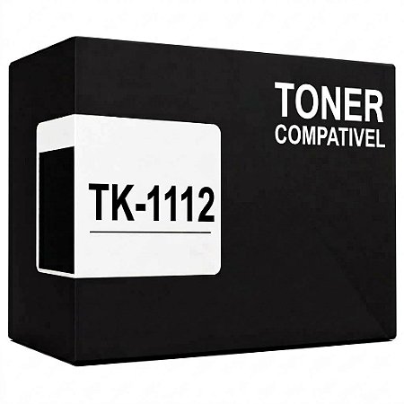 Compatível TK-1112 Toner Preto 2.500Paginas Para Kyocera FS1040 FS1020MFP FS1120MFP