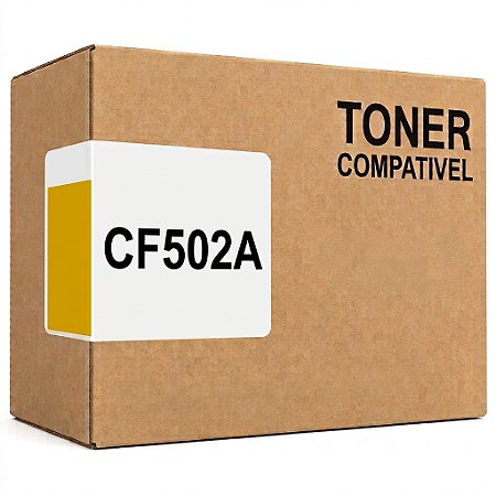Compativel CF502A 202A Toner Amarelo 1.300Páginas Para HP 254DW 280NW 281FDW