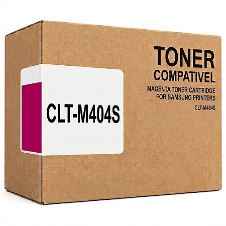 Compativel CLT-M404S Toner Magenta 1.000Páginas Para Samsung SL-C480FW