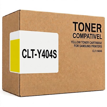 Compativel CLT-Y404S Toner Amarelo 1.000Páginas Para Samsung SL-C480FW
