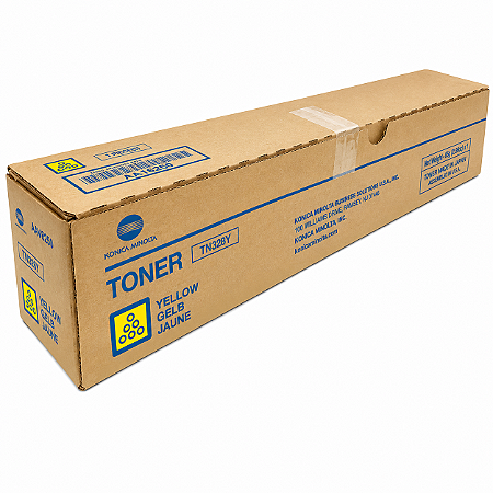 Toner Original TN328Y AAV8230 Konica Minolta Amarelo 28.000Páginas Para BIZHUB C250I C251I C300I C301I C360I C361I