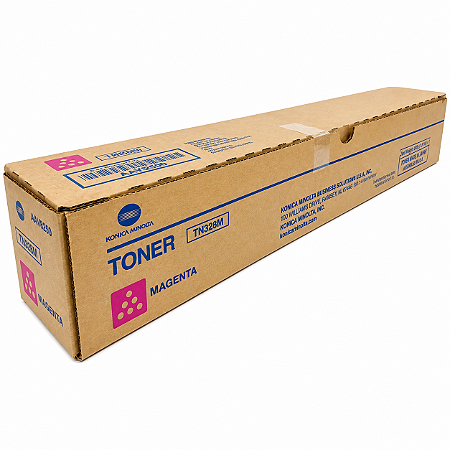 Toner Original TN328M AAV8330 Konica Minolta Magenta 28.000Páginas Para BIZHUB C250I C251I C300I C301I C360I C361I