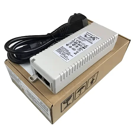 HPE R6P68A Injetor PoE Aruba AP-POE-AFGE 1-Porta GbE 802.3af 15.4W midspan injector R6P68A#ABA