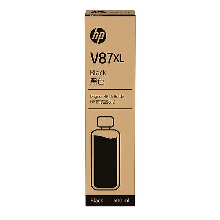 Tinta Original V87XL 7FN98A HP Preto 500ml Para T858 T908 T918