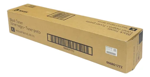 006R01772 Toner Xerox Original Preto 52.000Páginas Para B8100 B8145 B8155