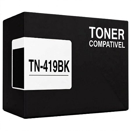 Compativel TN419BK Toner Preto 9.000Páginas Para Brother HL-L8360CDW MFC-L8610CDW MFC-L8900CDW MFC-L9570CDW