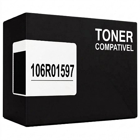 Compativel 106R01597 Toner Preto 3.000Páginas Para Xerox 6500 6505 6500N 6505N