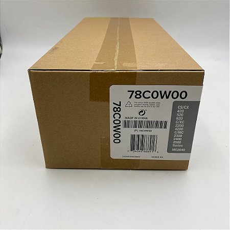 78C0W00 Caixa De Residuos De Toner Lexmark 25.000Páginas Para CX622ade CS421dn CS521dn CX625adhe CX522ade CS622de CX421adn