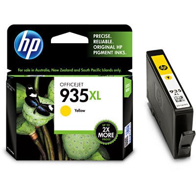 935XL C2P26AL Cartucho de Tinta HP Original Amarelo 9,5ml Para 6230 6830