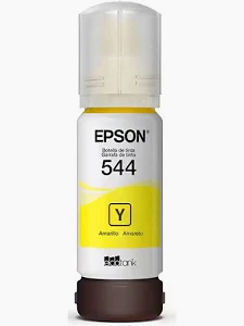 Tinta T544Y Original Epson T544420 Amarelo 7.500Páginas Para L1110 L5190 L3110 L3150 L5290 L3250 L5590 L6270