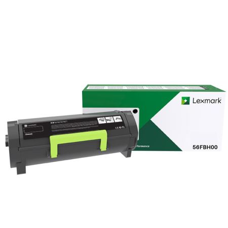 56FBH00 Toner Lexmark Original Preto 15.000Páginas Para MS521 MS621 MX522 MS622 MS321 MS421