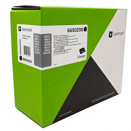 Cilindro Original 66S0Z00 Lexmark 75.000Páginas Para MS531 MS631 MS632 MS639 MX532 MX632 XM3350
