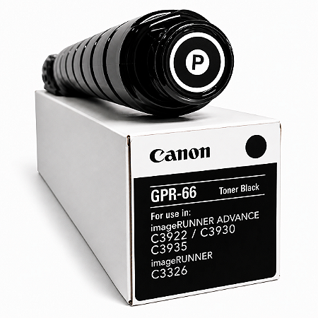 5753C003AA GPR-66 Toner Original Canon Preto 37.000Páginas Para C3326 C3326i DX-C3922 DX-C3922i DX-C3926 DX-C3926i DX-C3930 DX-C3930i DX-C3935 DX-C393