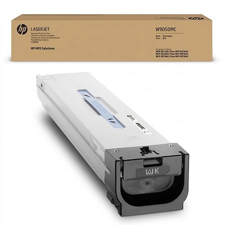 Toner Original W9050MC HP Preto 54.500Páginas Para E87640 E87650 E87660