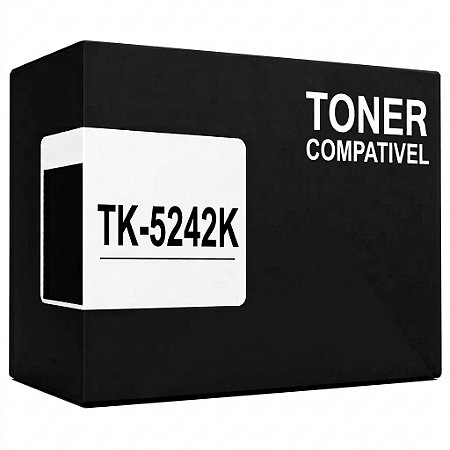 Compativel TK-5242K Toner Kyocera Preto 4.000Páginas